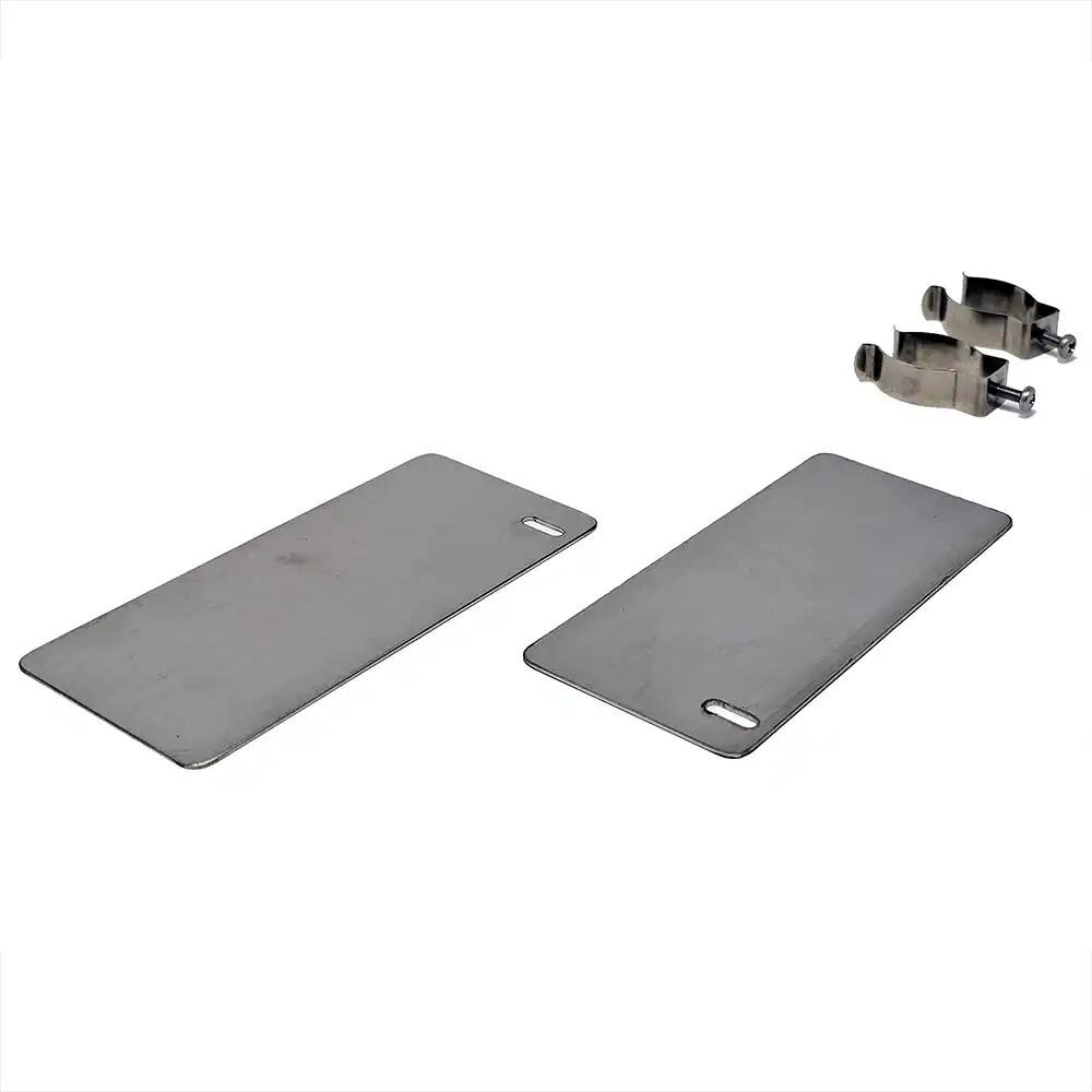 Front. Microvisor - MVSB Side Panel - Stainless Steel - Stainless Steel.