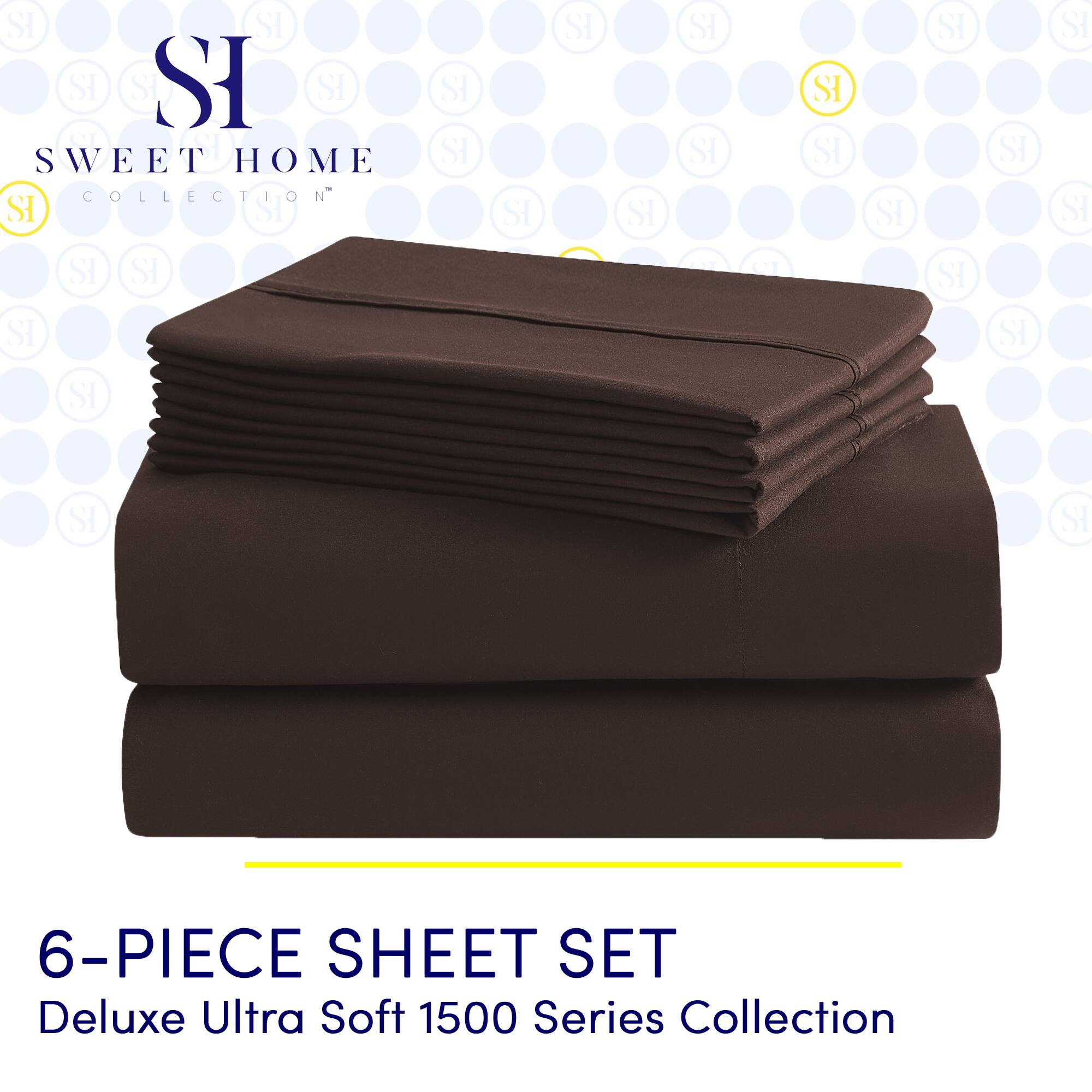 SI SI SI SI SI SI O SWEET HOME COLLECTION SI SI SI SI SI SI SI SI SI SI SI SI - SI SI SI SI SI SI SI SI SI SI SI SI 6-PIECE SHEET SET Deluxe Ultra Soft 1500 Series Collection

---

SI  
SWEET HOME  
COLLECTION™

---

6-PIECE SHEET SET  
Deluxe Ultra Soft 1500 Series Collection