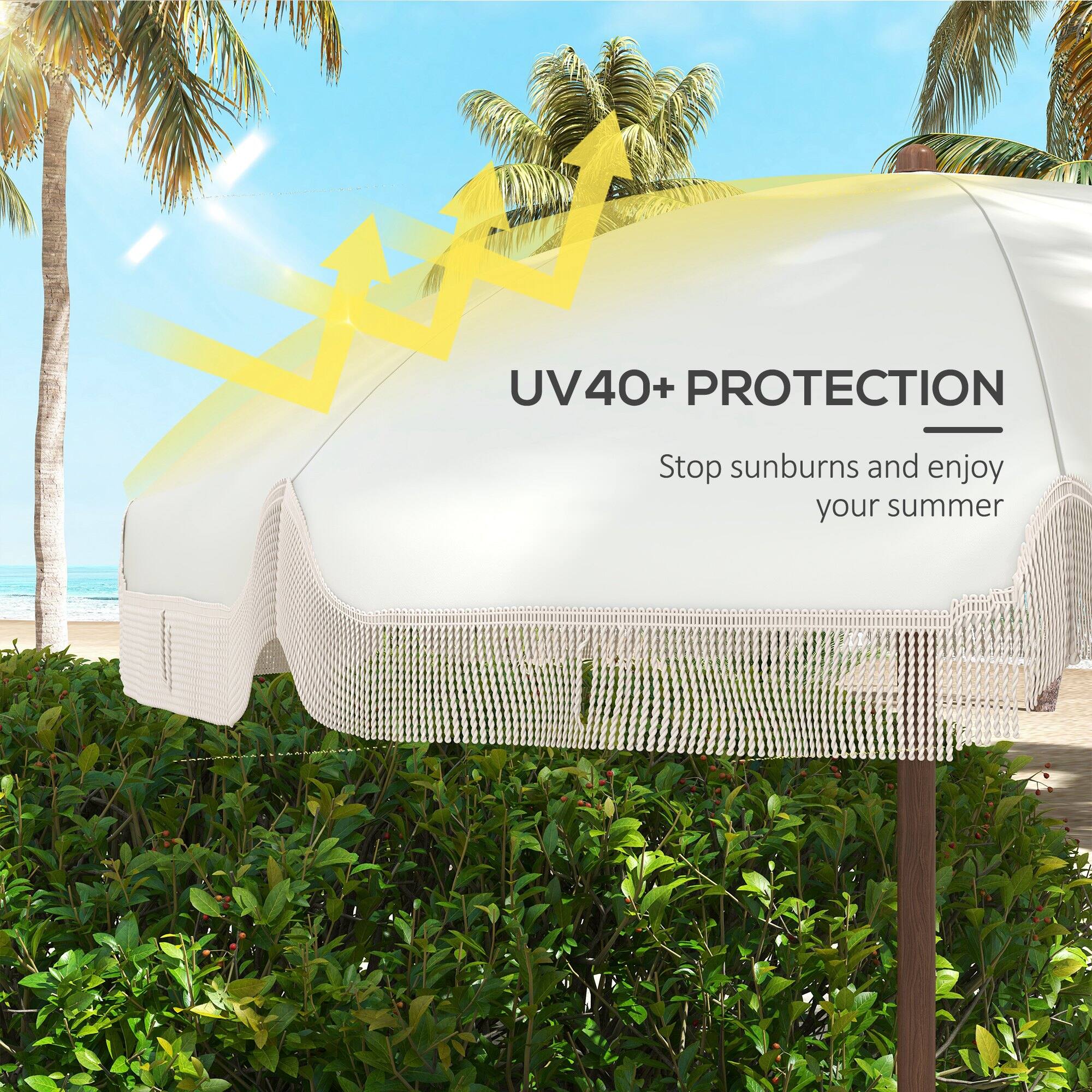 UV40+ PROTECTION
Stop sunburns and enjoy your summer