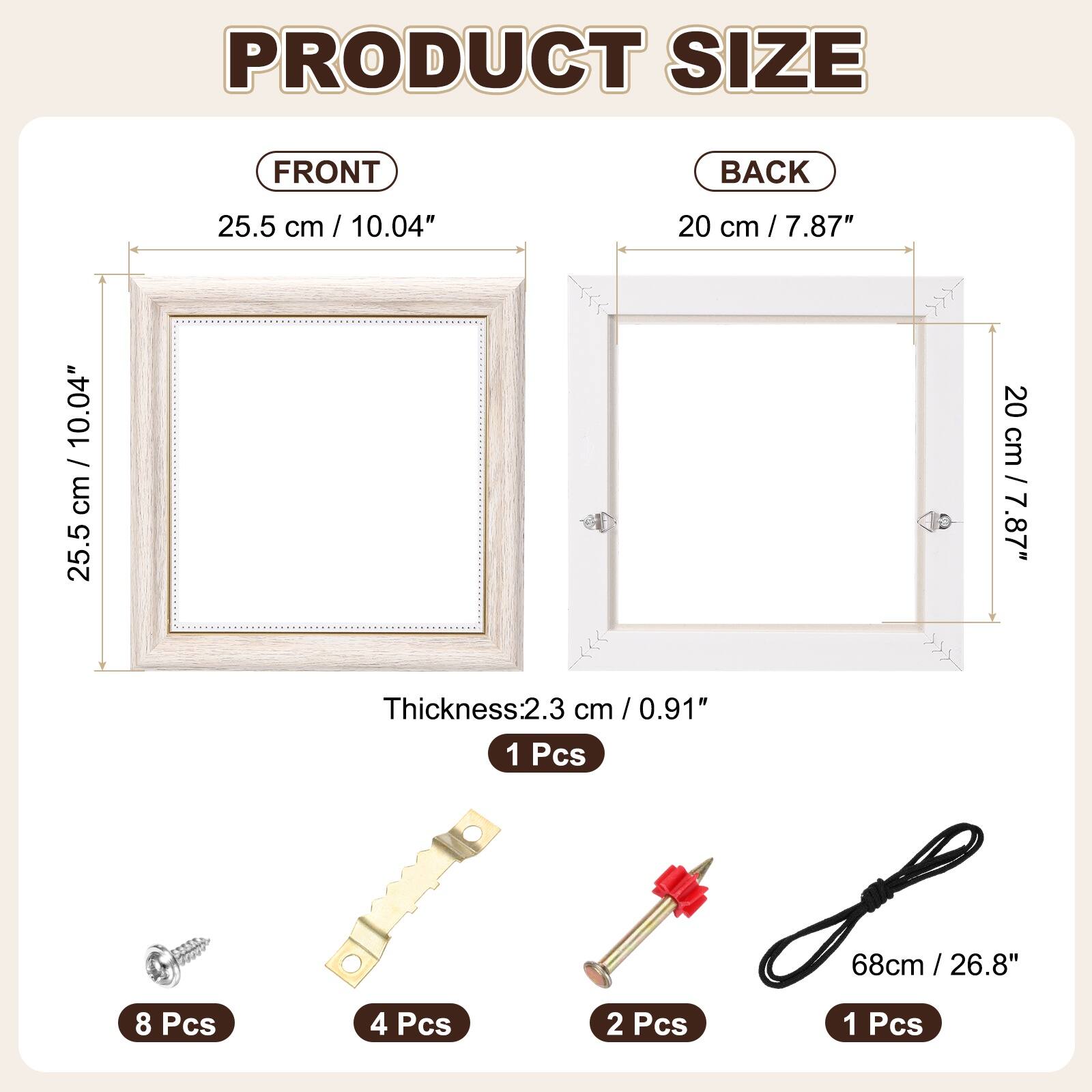 Unique Bargains 8x8