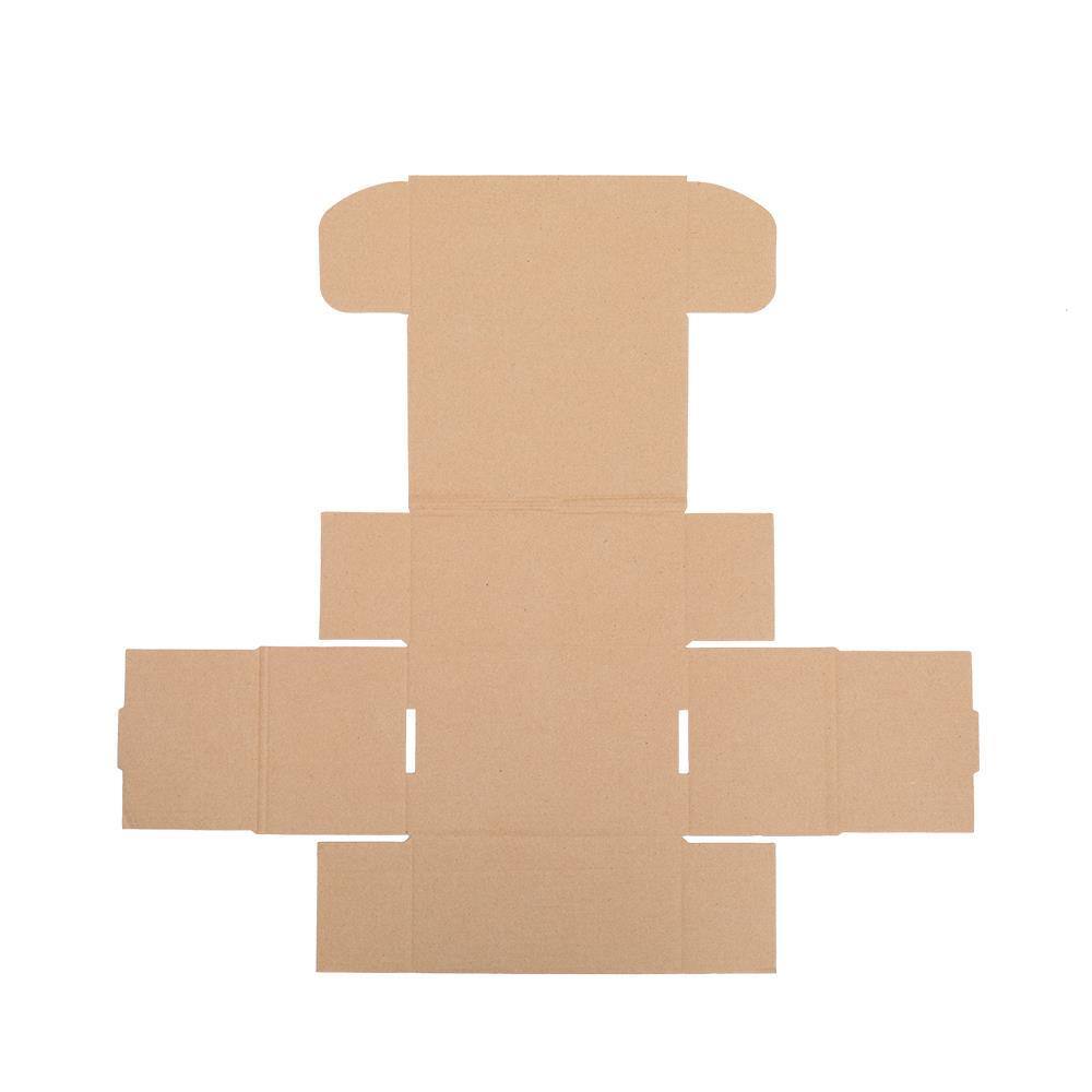 Alt View 3. Winado - 50 PCS - WHITE CORRUGATED MAILERS 6x4x3" Shipping Packing Paper Boxes Mailers Recyclable Fold Boxs for UPS, USPS, FedEx - White.