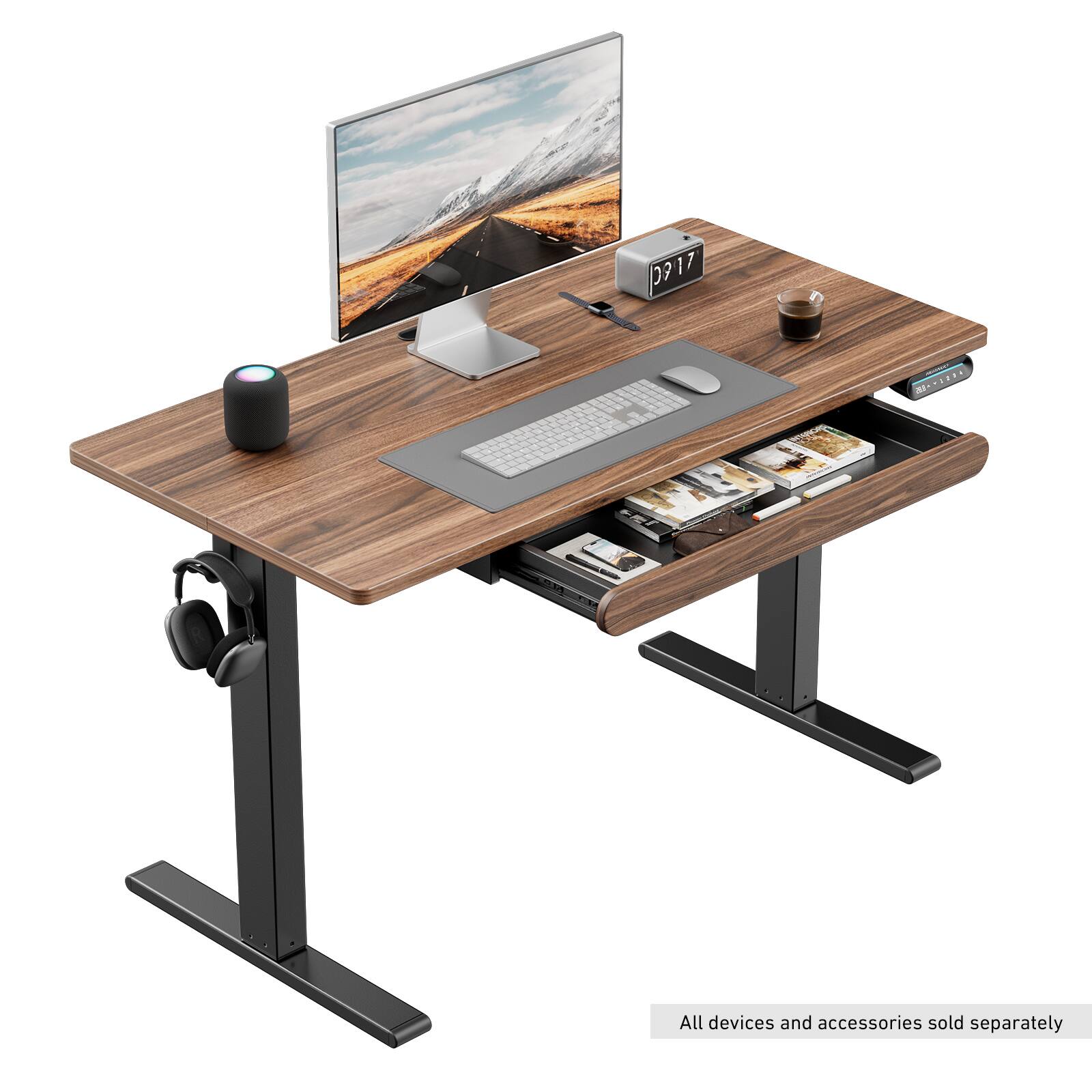 All devices and accessories are sold separately.