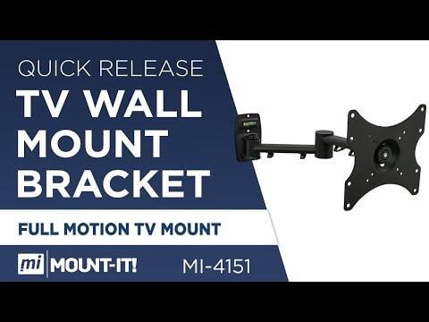 QUICK RELEASE  
TV WALL MOUNT BRACKET  

FULL MOTION TV MOUNT  

MOUNT-IT!  
MI-4151
