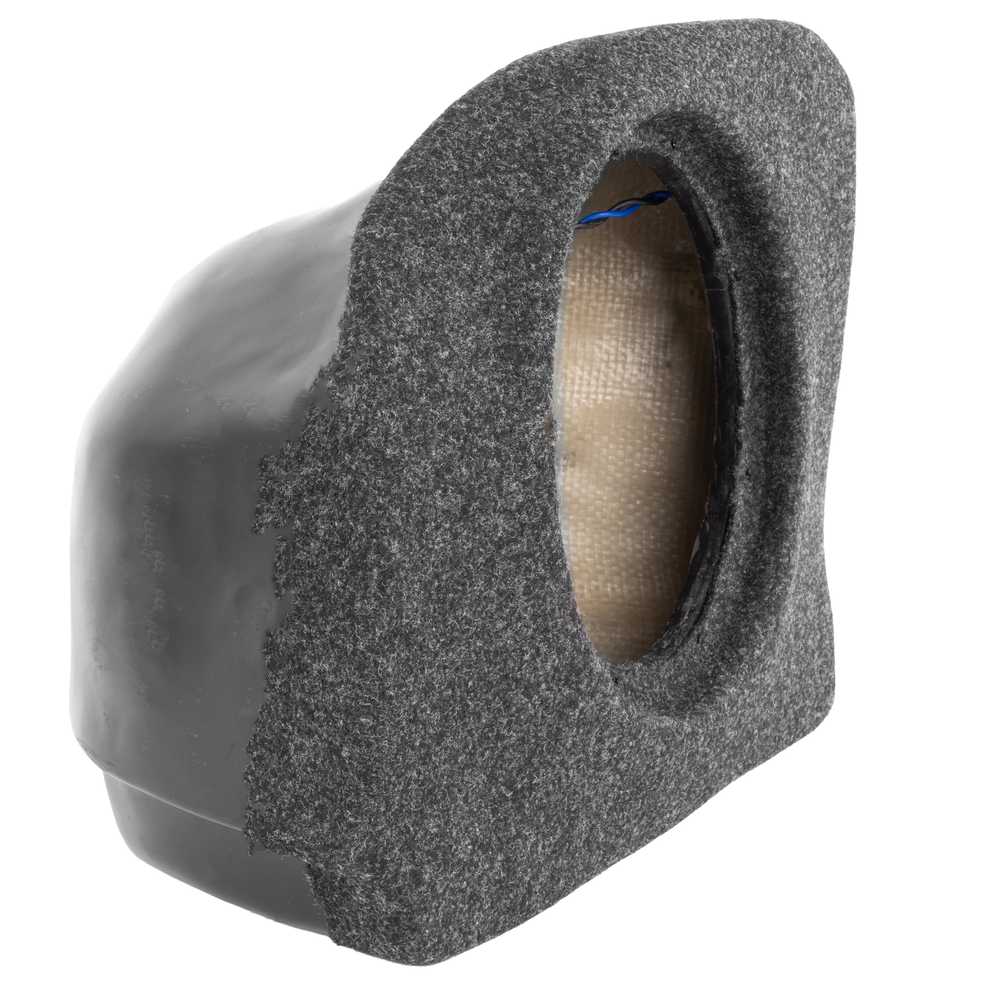 Angle. NVX - UBE-TOY-CAM-G8 BOOST Box Custom Fit 10in Empty Sealed Subwoofer Enclosure for 2018-2024 Toyota Camry Hybrid.