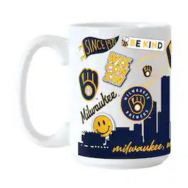 Logo Brands - 15oz. Native Ceramic Mug - Multicolor