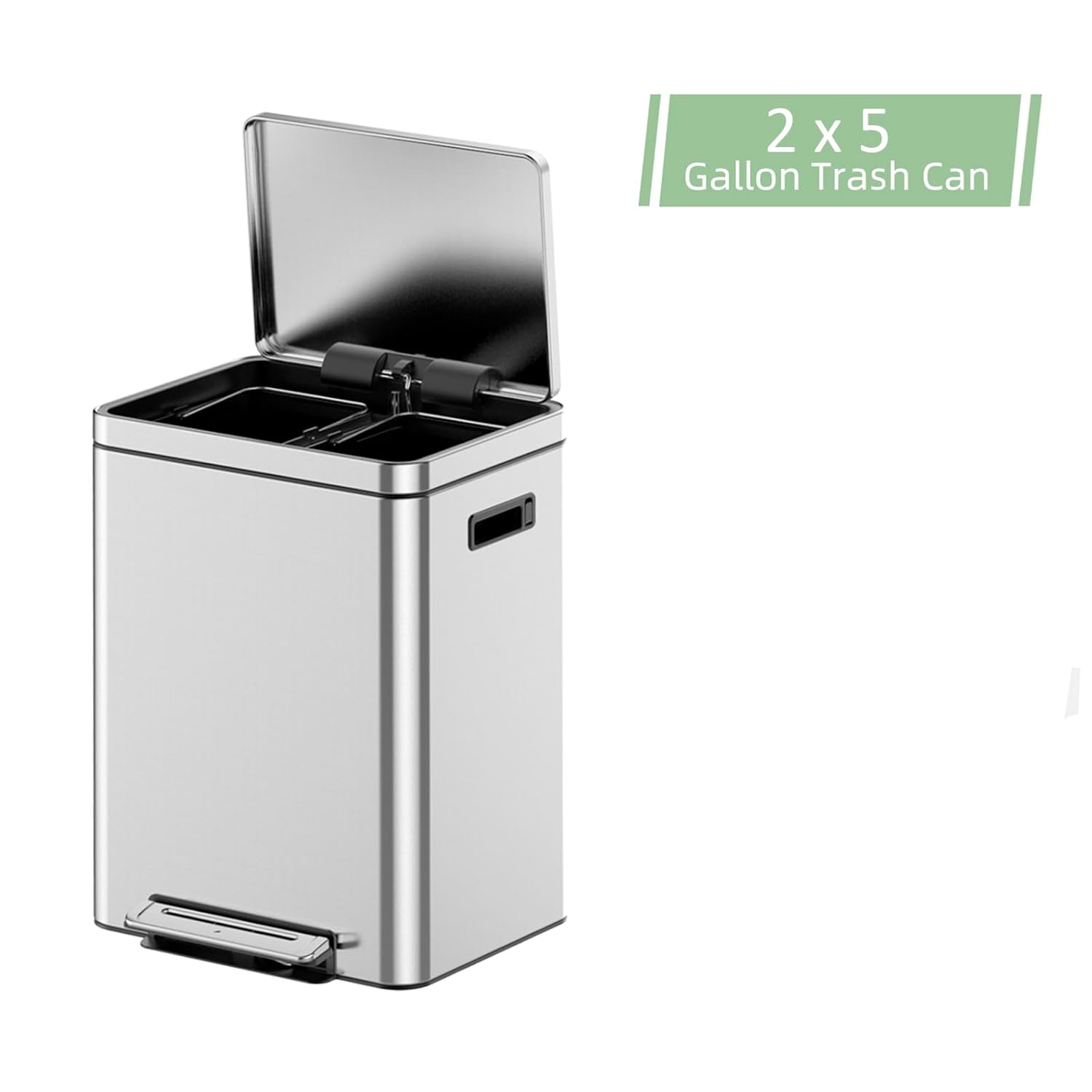 2 x 5 Gallon Trash Can