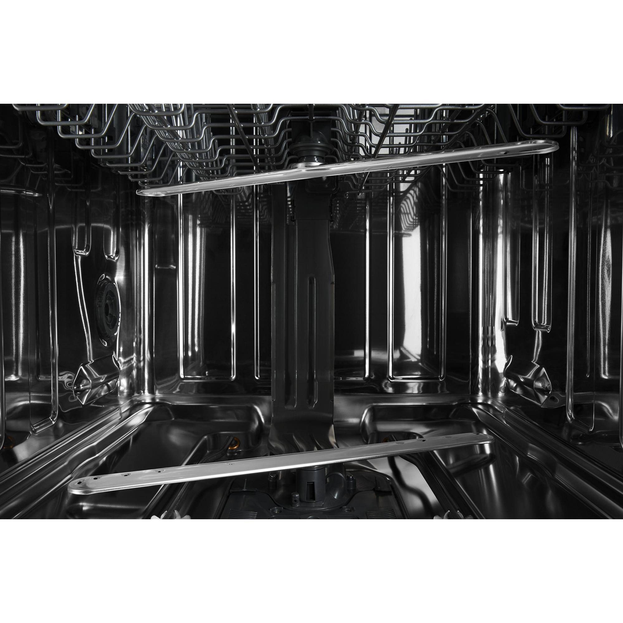 Alt View 8. Maytag - 24" Front Control Built-In Dishwasher with Stainless Steel Tub, Dual Power Filtration, 50 dBA - Black.