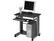 Alt View 1. Safco - Safco Eastwinds Empire, 30" Mobile Desk, Anthracite (945ANT) - Anthracite.