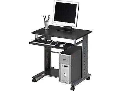Alt View 1. Safco - Safco Eastwinds Empire, 30" Mobile Desk, Anthracite (945ANT) - Anthracite.