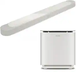 Bose - Lifestyle Ultra Soundbar Bundle with Ultra Subwoofer (Soundbar + Subwoofer White)