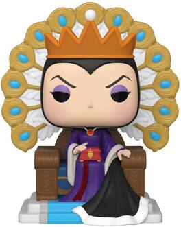 Funko - POP! Deluxe: Disney Villains - Evil Queen on Throne - Collectibles - Multicolor