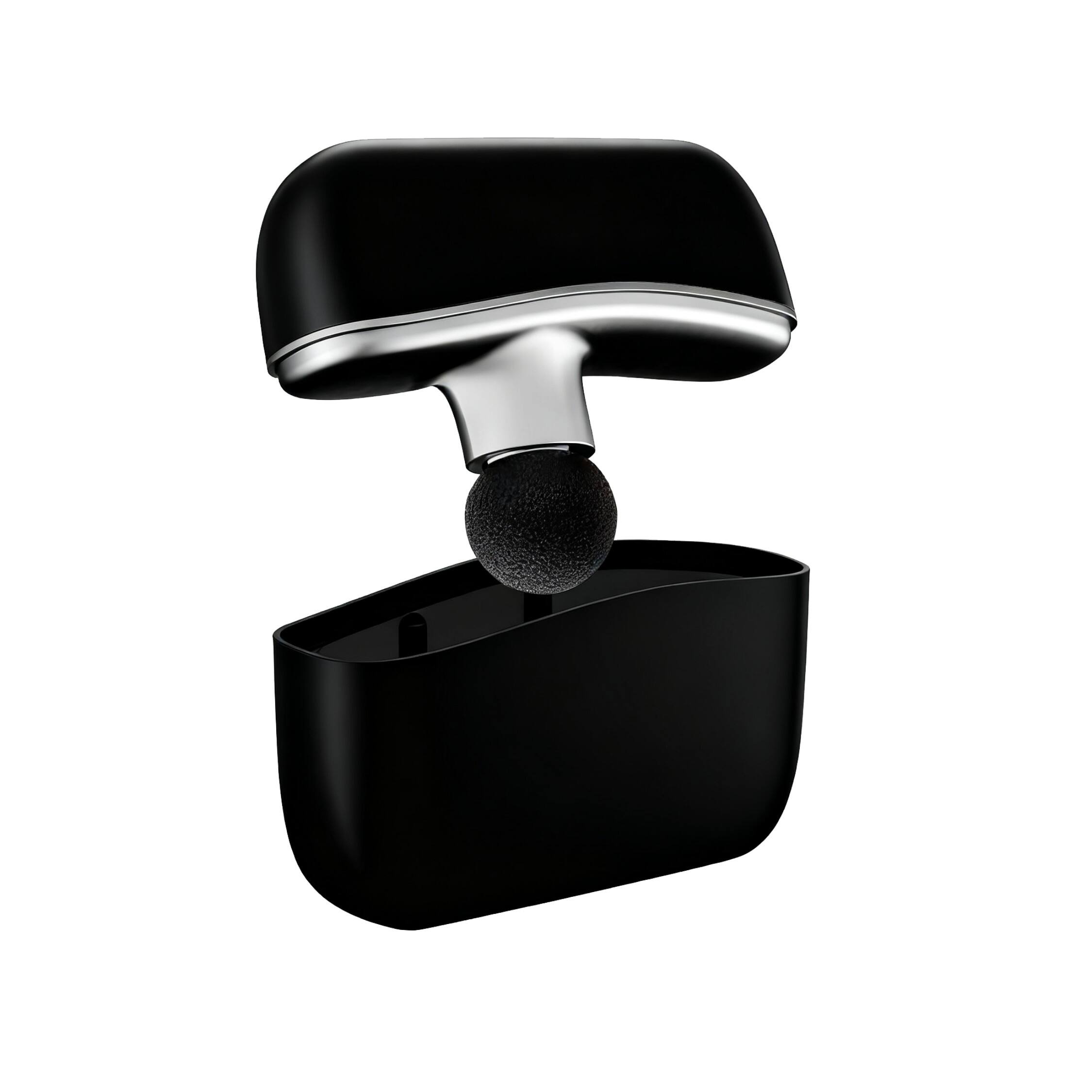 Alt View 6. OKACHI - Fascia Massager 4.9” tall 8 oz - Black.