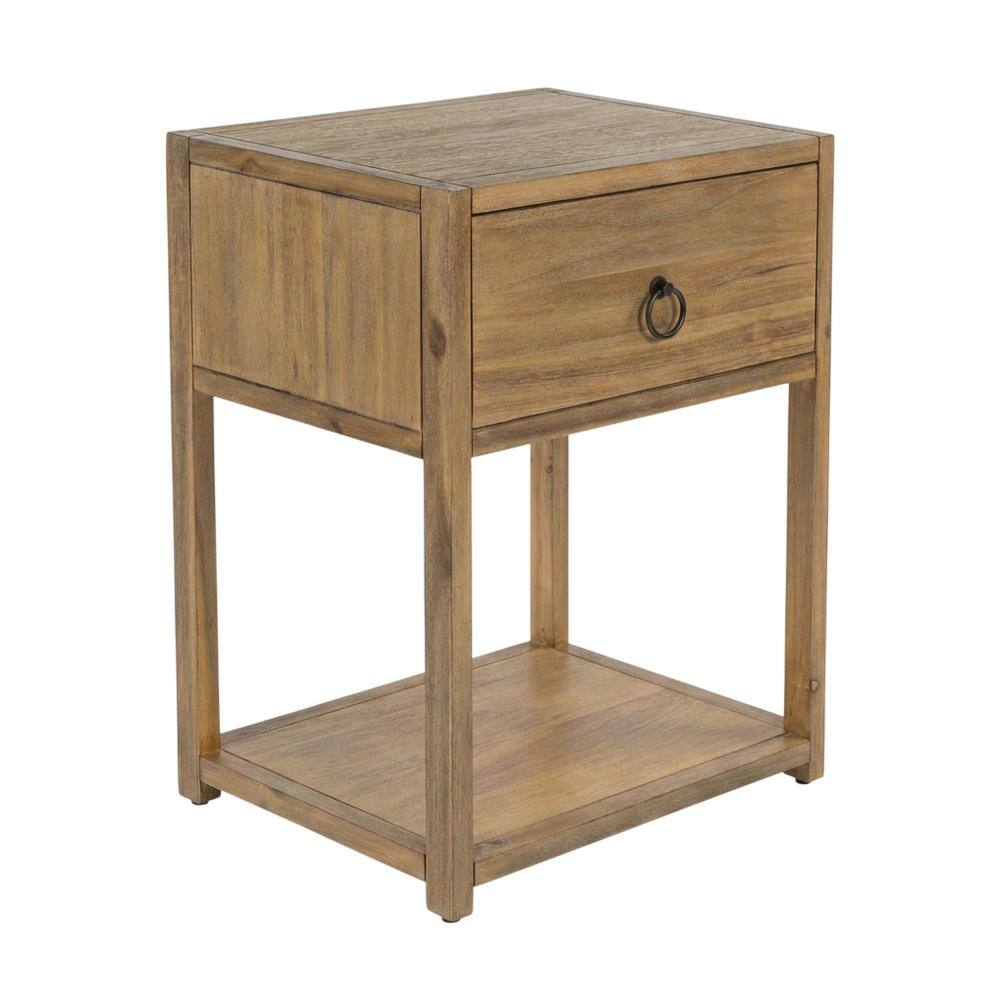 Modern Light Wood End Tables