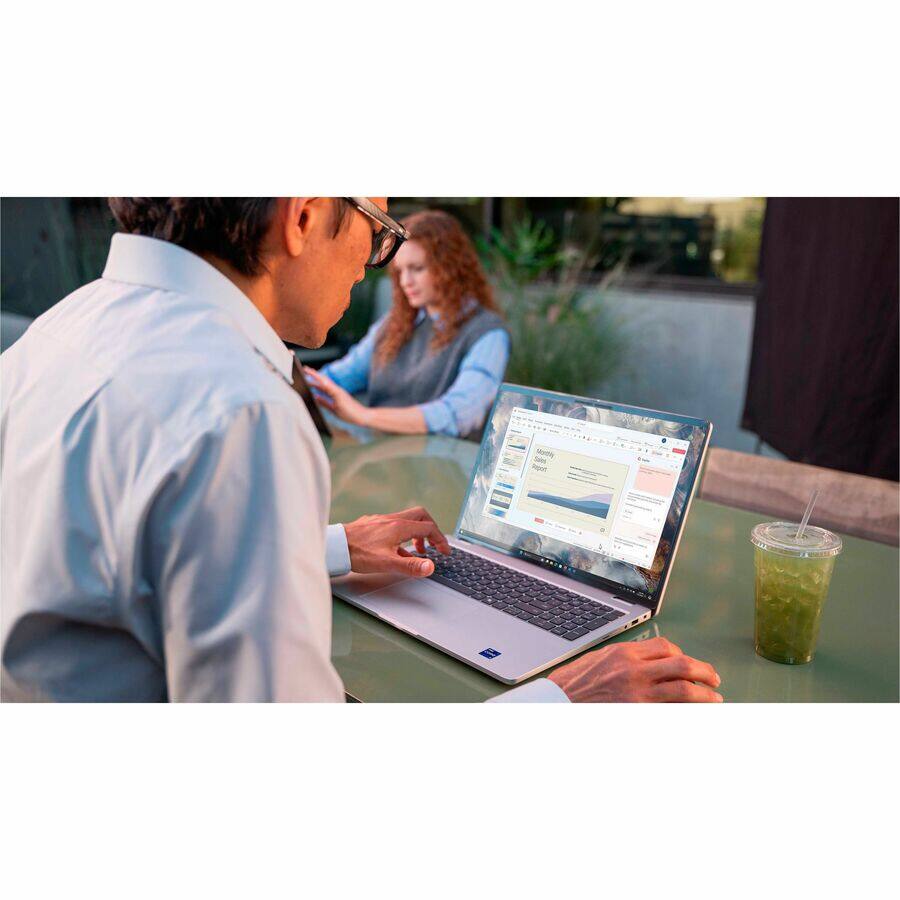 Alt View 3. Dell - Dell Pro 16 Plus PB16250 16" Copilot+ PC Notebook - Full HD Plus - 60 Hz - Intel Core Ultra 7 268V - vPro Technology - Silver.