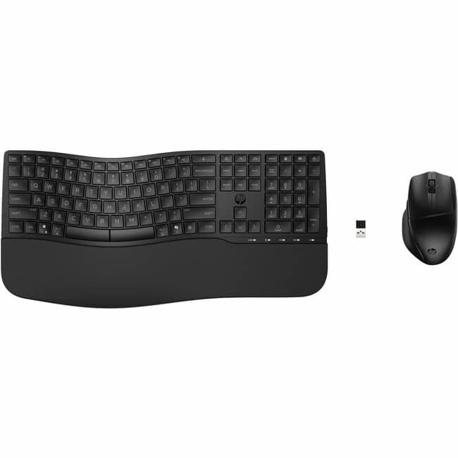 HP - 685 Comfort Dual-Mode Keyboard and Mouse Combo (8T6L7UT) - USB Type A Plunger Wireless Bluetooth/RF 2.40 GHz Keyboard - Macaron