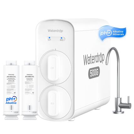 Waterdrop CF RO Alkaline pH+ + Minerals
Waterdrop WD-ROTS-CPA
Waterdrop WD-RG1S-RO
Waterdrop 500G pH+ + Alkaline RO