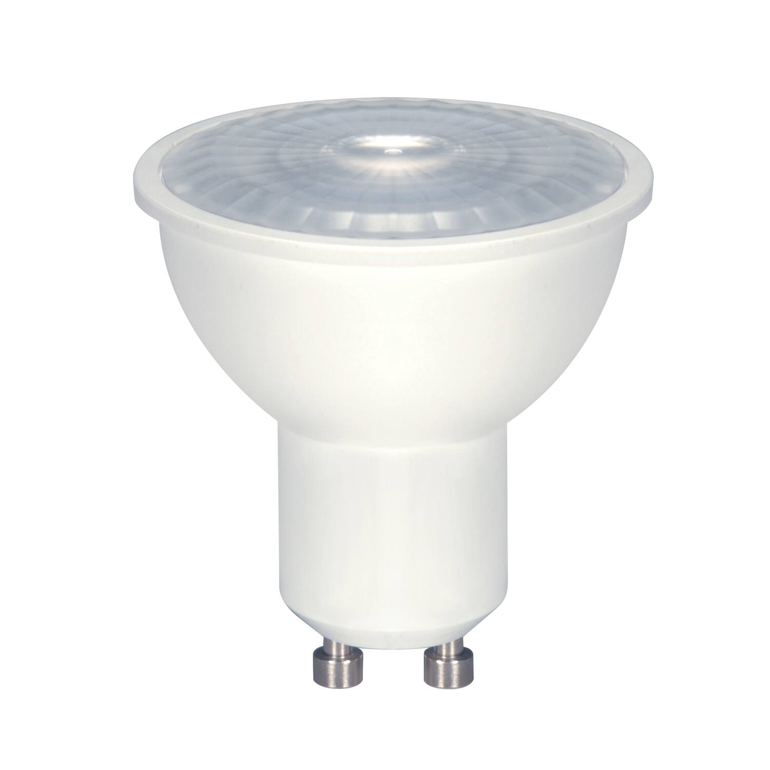 Front. SATCO - Satco MR16 GU10 LED Bulb Warm White 50 Watt Equivalence 1 pk.