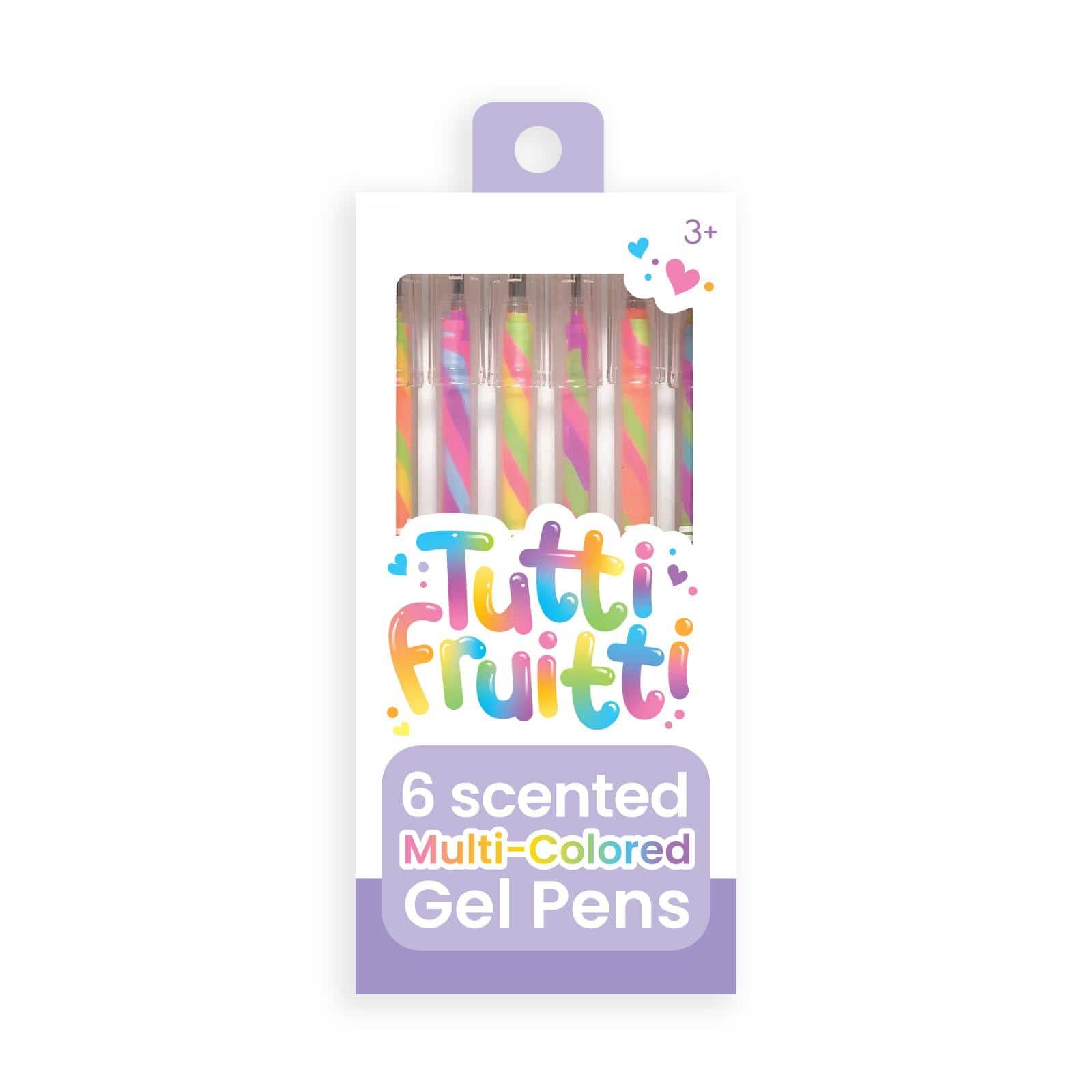 Paradigms Interiors - Scented Yummy Glitter Gel Pens Set Of 12 Nib For And Adults Art Stationery Supplies