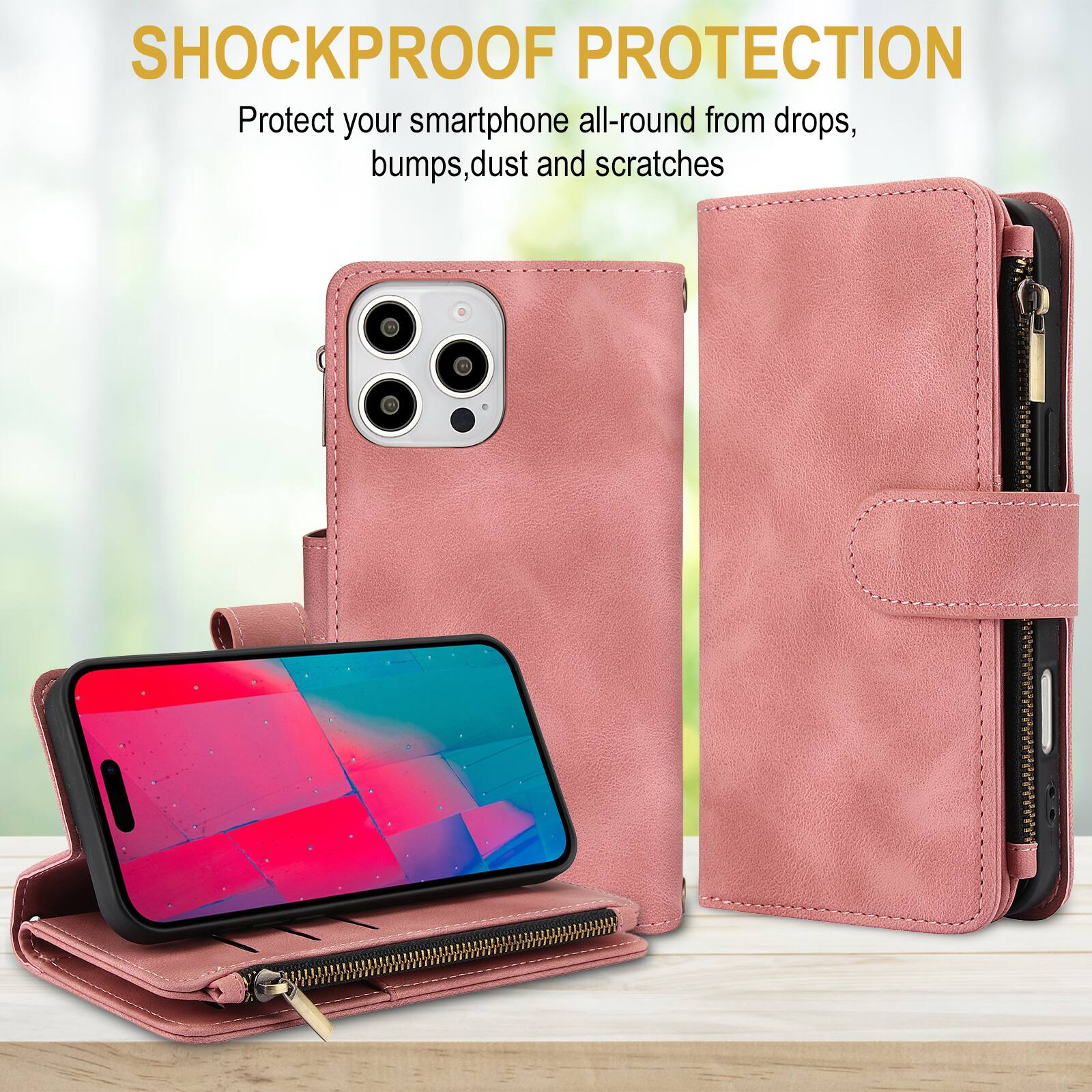 SHOCKPROOF PROTECTION  
Protect your smartphone all-round from drops, bumps, dust and scratches