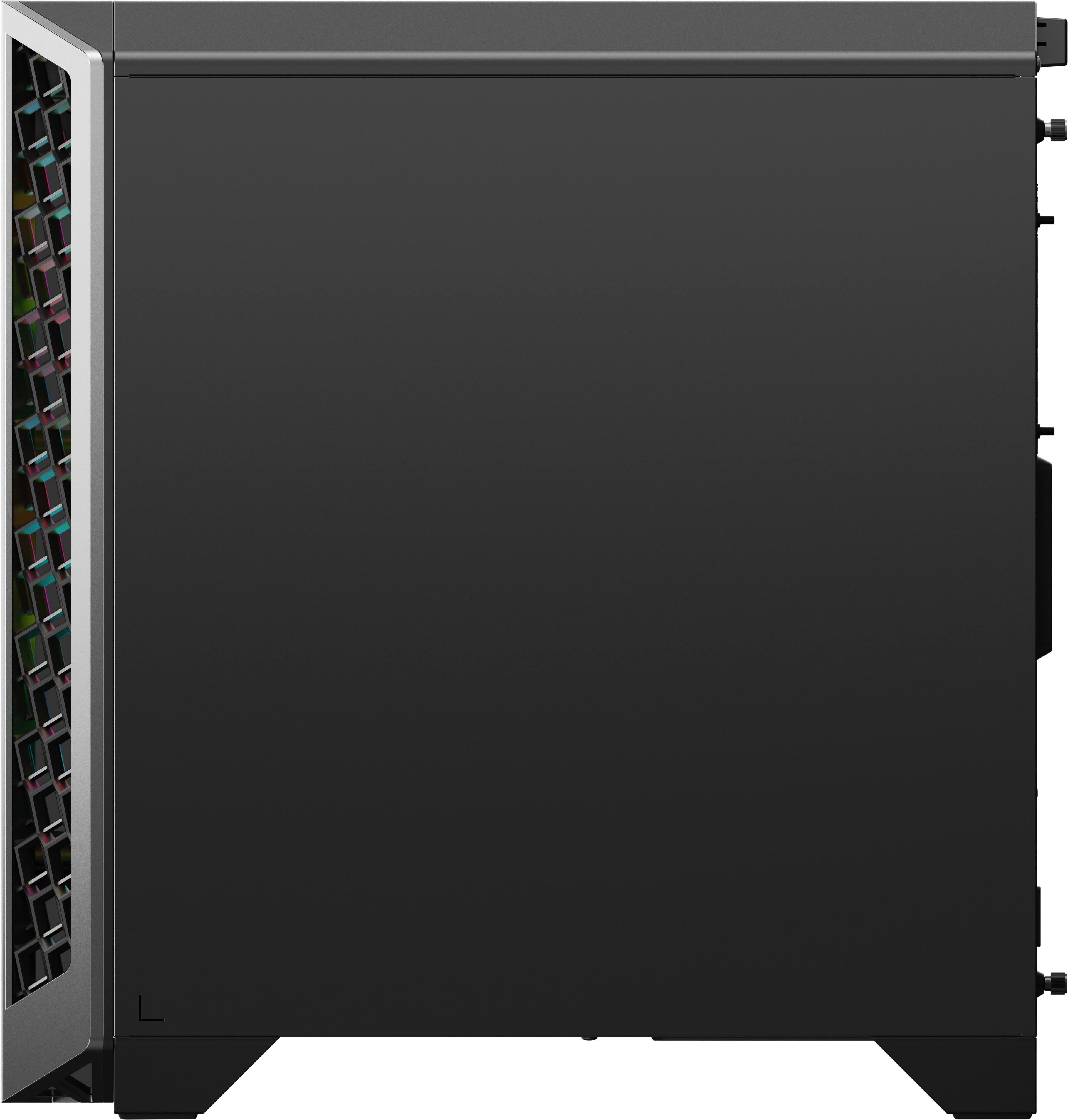 Alt View 14. Lenovo - LOQ Tower Gaming Desktop - AMD Ryzen 7 8745HX - 16GB RAM - NVIDIA GeForce RTX 5060 - 1TB SSD - Luna Grey.