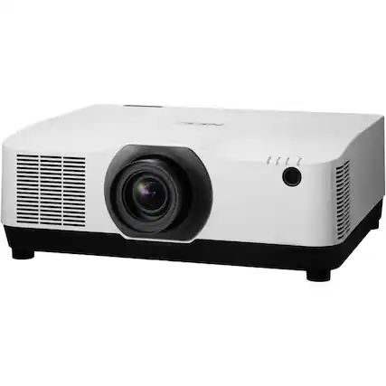 Front. NEC - Sharp NEC Display NP-PA804UL-W 3D Ready LCD Projector - 16:10 - Wall Mountable - White - High Dynamic Range (HDR) - 1920 - 1.07 Billion Colors (30-bit).