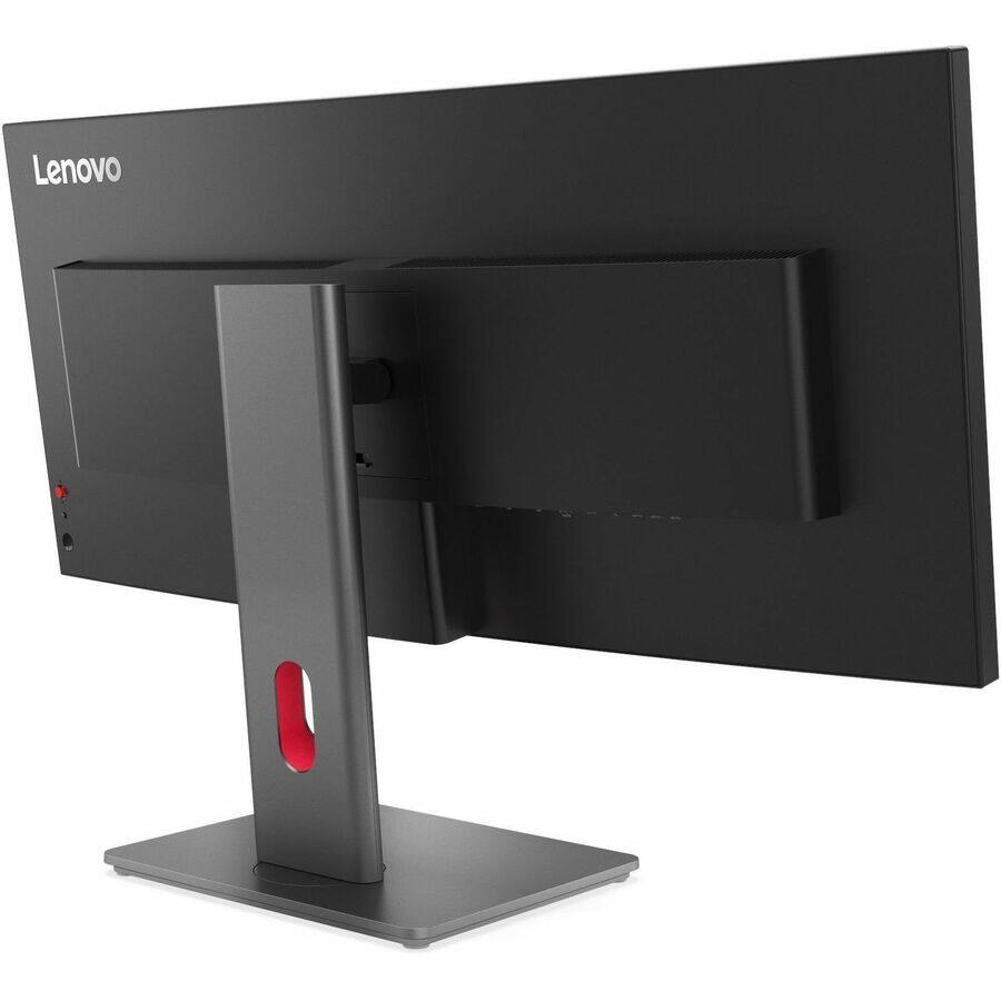 Alt View 5. Lenovo - Lenovo ThinkVision P34WD-40 34" Class UWQHD Curved Screen LED Monitor - 21:9 - Eclipse Black - 34" Viewable - In-plane - Black.
