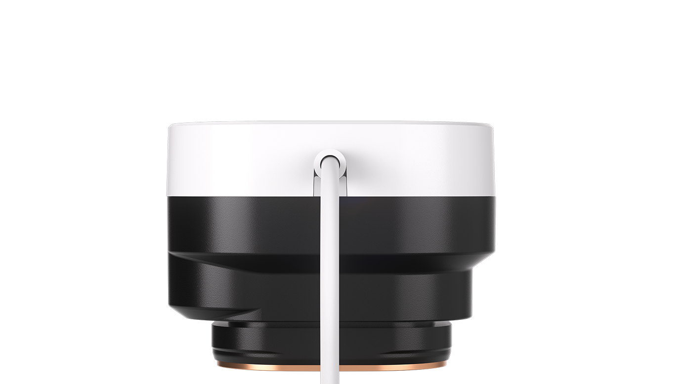 Alt View 18. CORSAIR - NAUTILUS 240 RS LCD Liquid CPU Cooler - White.