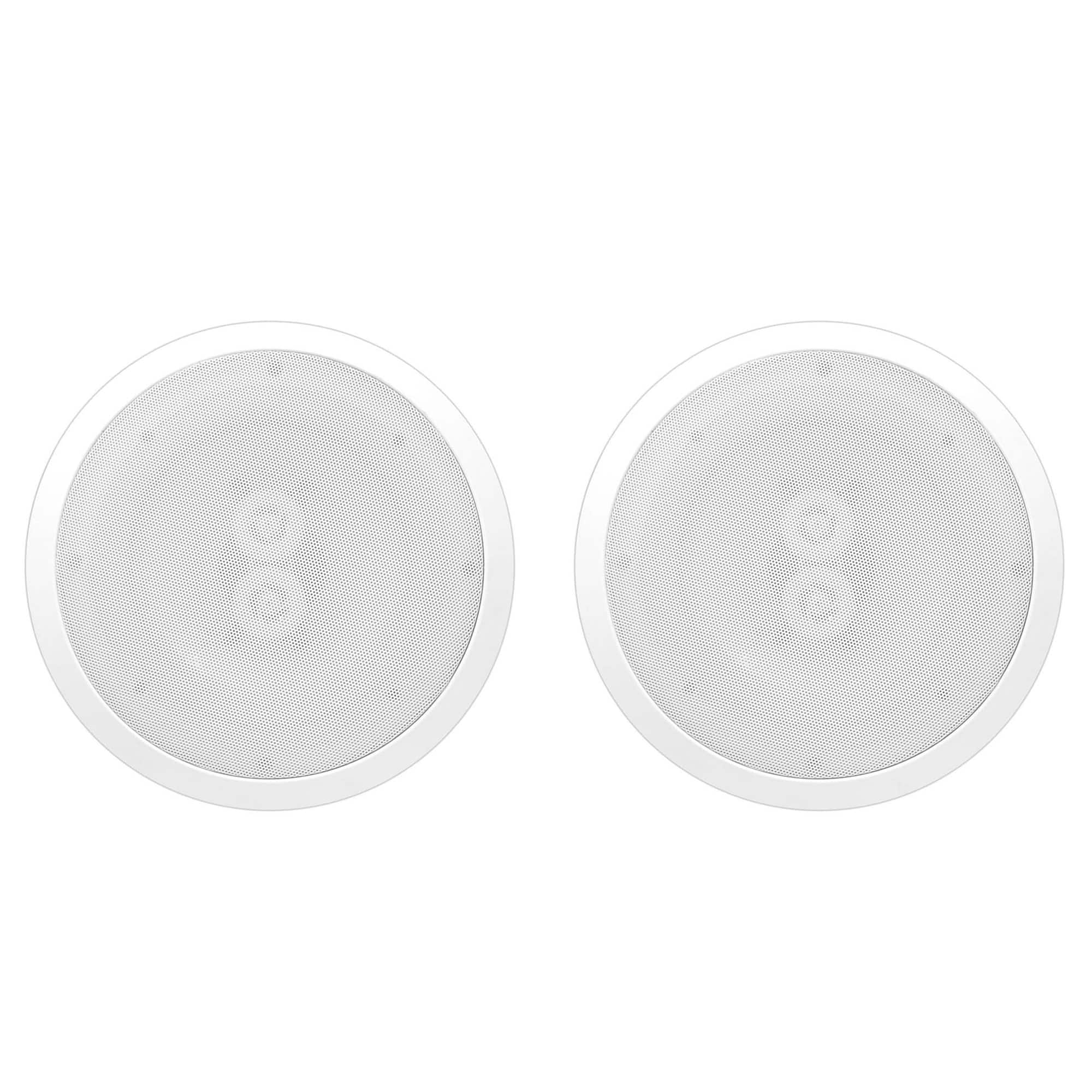Pyle - 6.5 Inch 300W Home Audio In-Ceiling or Outdoor Speaker Waterproof (2 Pack)