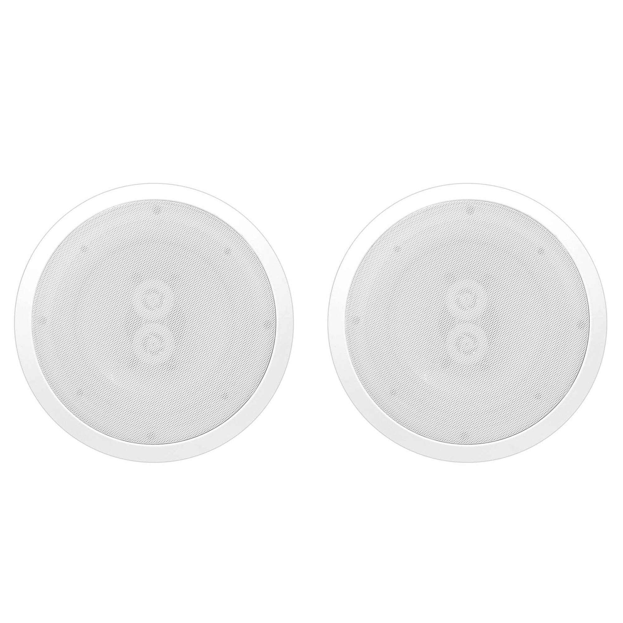 Front. Pyle - Pyle 6.5 Inch 300W Home Audio In-Ceiling or Outdoor Speaker Waterproof (2 Pack).