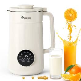 Akoasm - Nut Milk Maker Milk Blender 35oz Juice Beverages Machine, Food-Grade Stainless Steel, Self-Cleaning - White