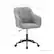 Alt View 15. CorLiving - Marlowe Upholstered Button Tufted Task Chair - Light Grey.