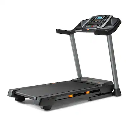 Front. NordicTrack - NordicTrack T 6.5 S; Treadmill for Running and Walking with 5” Display and SpaceSaver Design - Black.