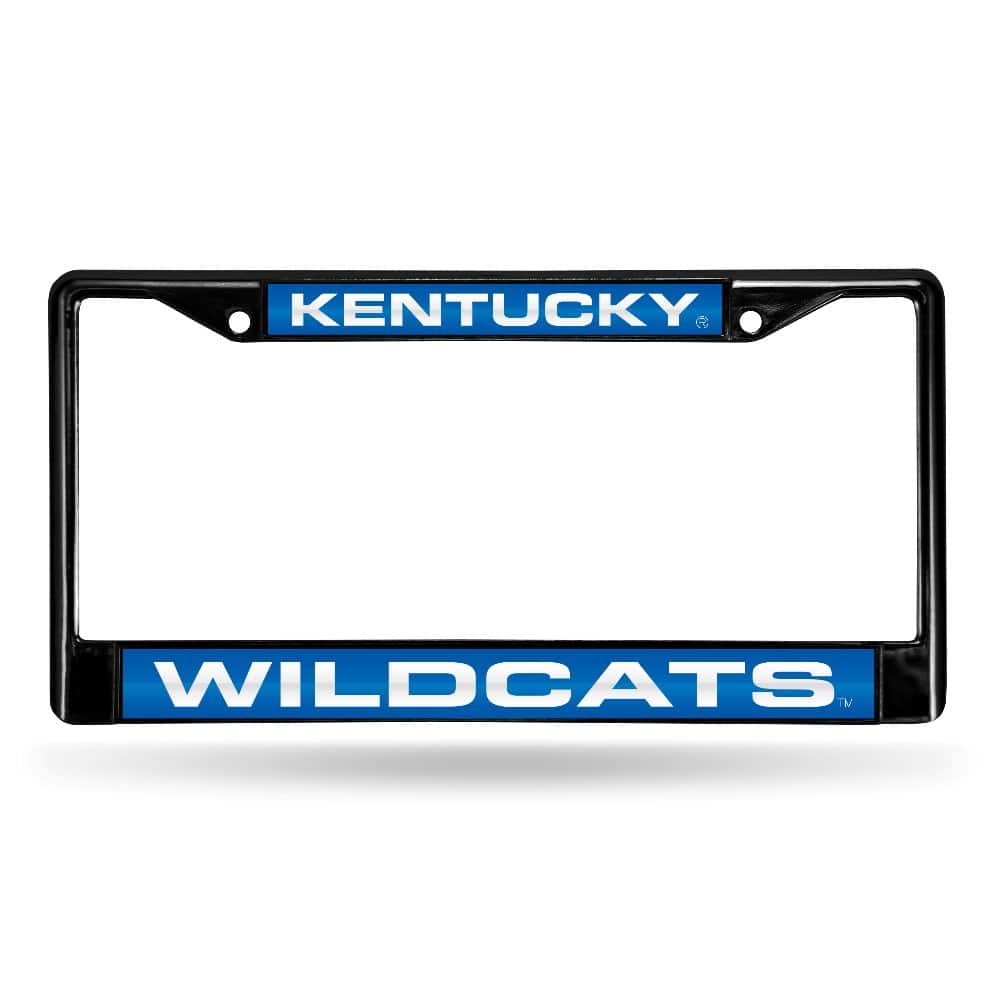 Rico Industries - Kentucky Wildcats Black Metal License Plate Frame Holder - Multi