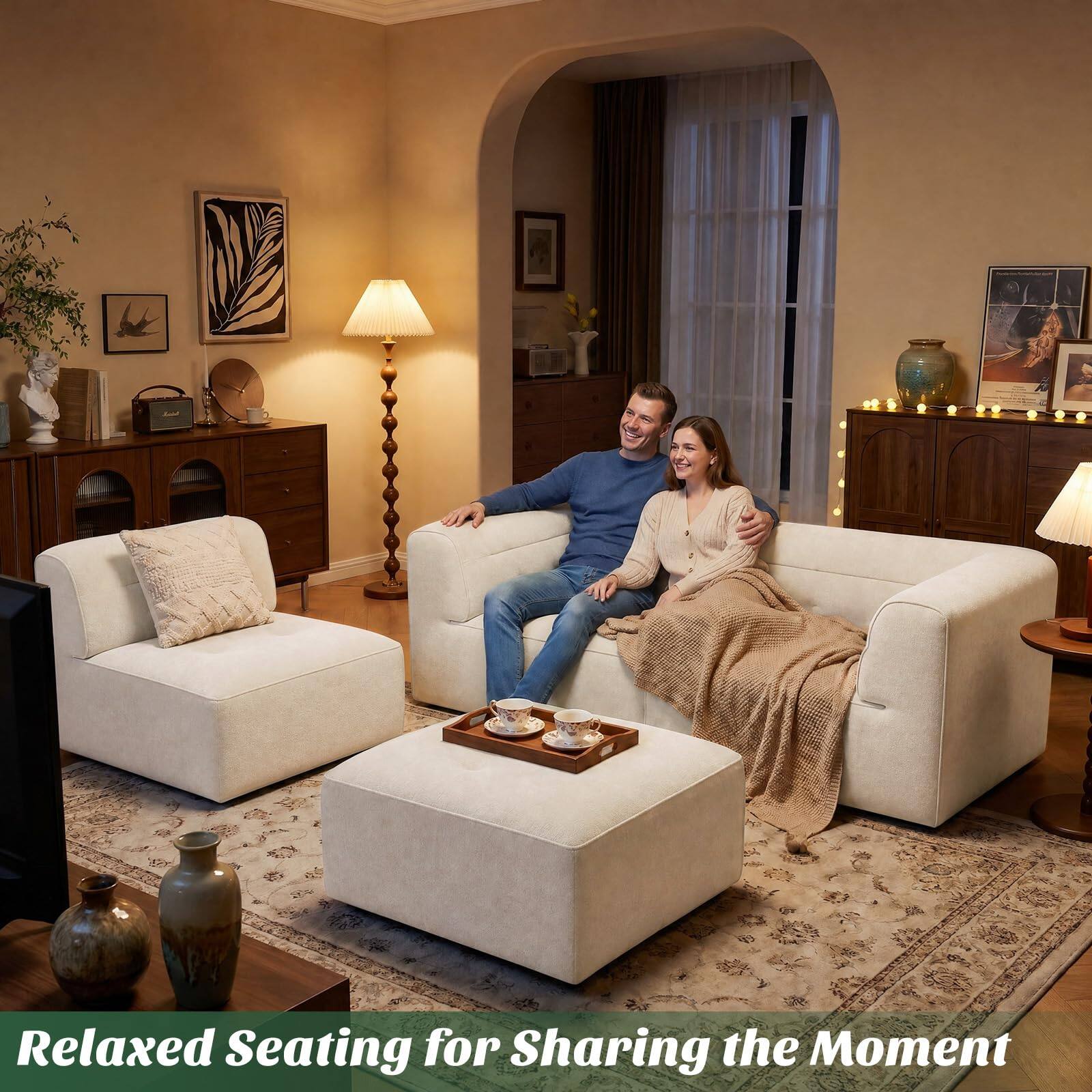 Relaxed Seating for Sharing the Moment