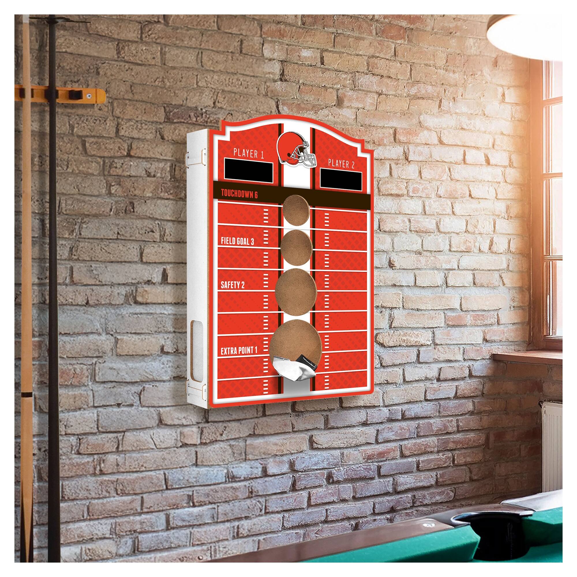 PLAYER 1  
TOUCHDOWN 6  
FIELD GOAL 3  
SAFETY 2  
EXTRA POINT 1  

PLAYER 2