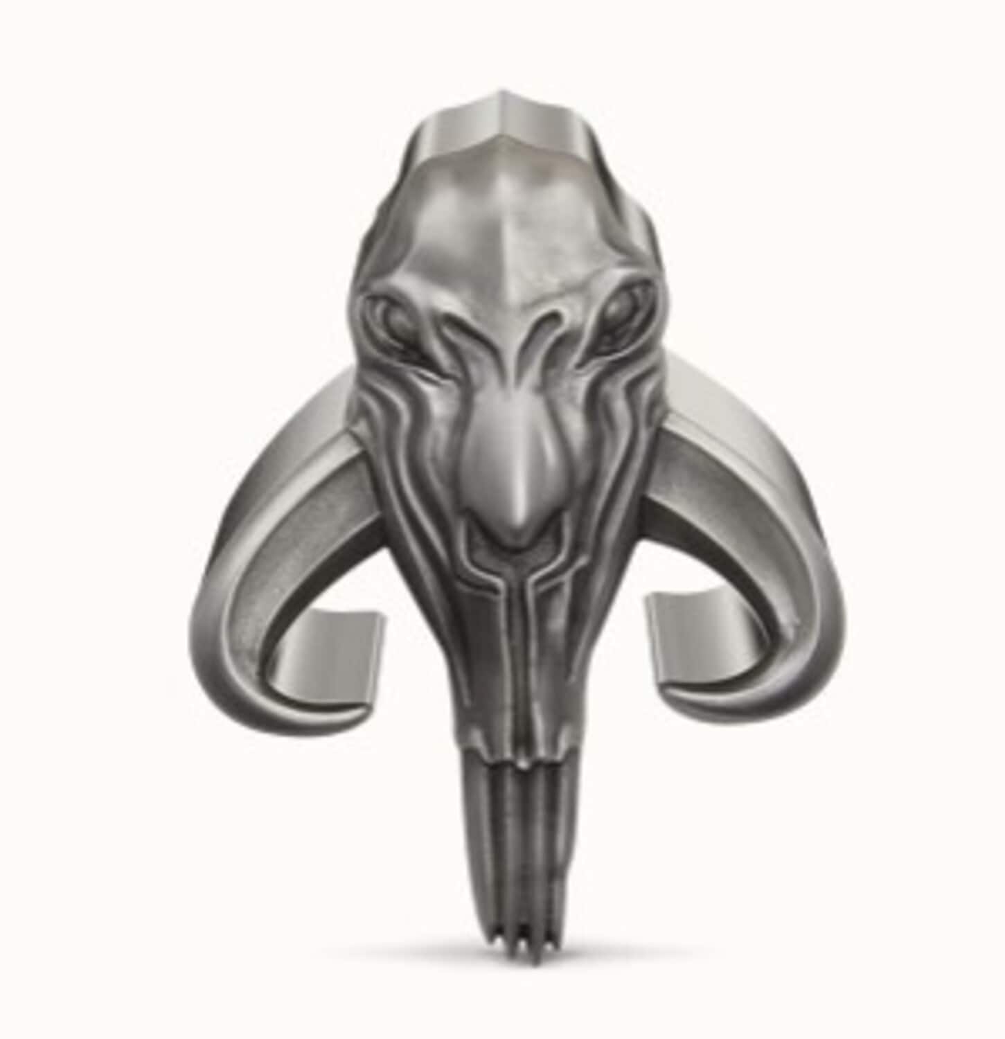 PopMarket - New Zealand Mint - The Mandalorian™ - Mythosaur™ 5oz Silver Shaped Coin - Collectibles - Multicolor