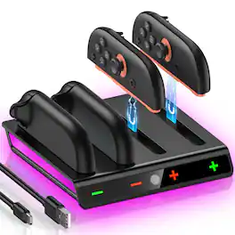 Kitcheniva - Joy-cons Charging Dock For Nintendo Switch 2 (2025)