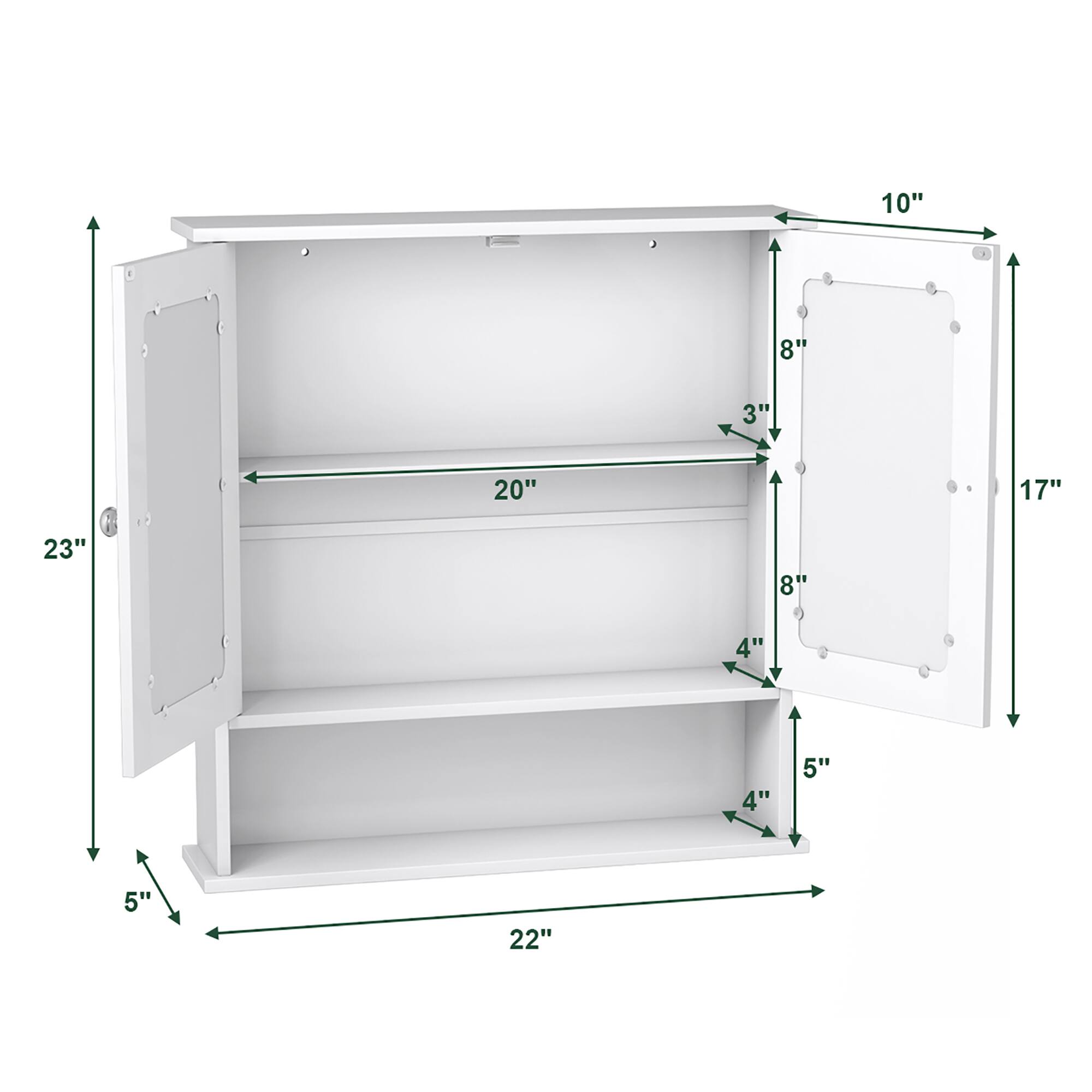 10"  
8"  
3"  
20"  
17"  
23"  
8"  
4"  
4"  
5"  
5"  
22"