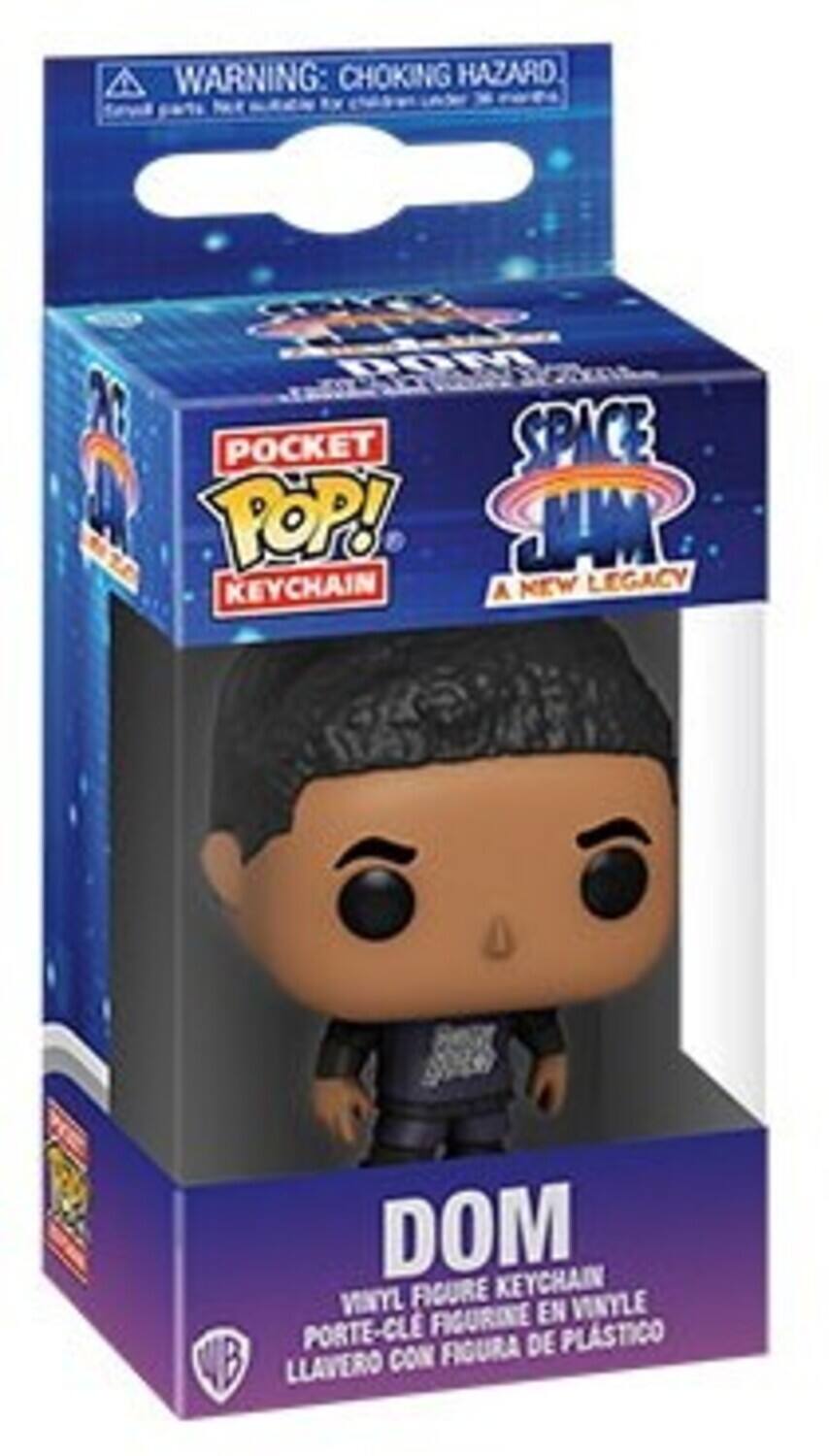 WARNING: CHOKING HAZARD, POCKET POP!, SPACE, A NEW LEGACY, DOM, VINYL FIGURE KEYCHAIN, FIGURINE EN VINYLE, PORTE-CLE FIGURA DE PLSTICO, LLAVERO CON