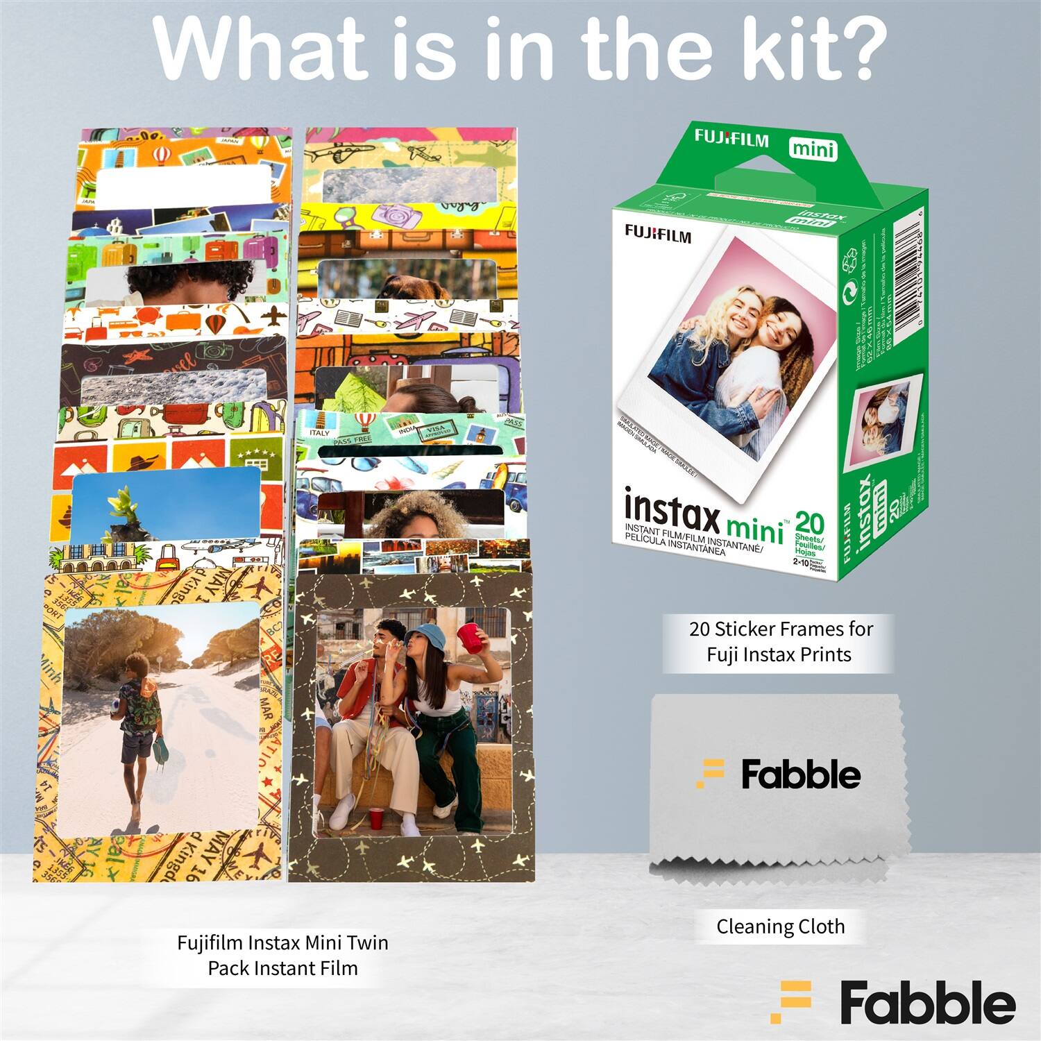 Fujifilm Instax Mini Twin Pack Instant Film (16437396) White - Best Buy