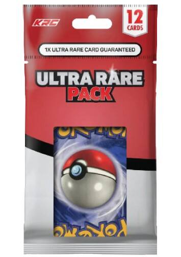KRC  
12 CARDS  
1X ULTRA RARE CARD GUARANTEED  
ULTRA RARE PACK