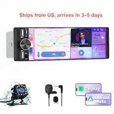 Ships from US, arrives in 3-5 days
TY-C 4:23 MIC
Virginia Church Capital Life Church Benell Garden Designs Parkhurst Park Jeffrey Elliott 29 M.D. WoodlainPark Lacey Woods Park Swanson Middle School George Washington University Custis Trail Trailhead Immersive C2 Arlington
| Don't Want To Be Here A... Rise Against
4G 0 16:36 26C Shenzhen Cloudy with rain
USB
RST
First Church of Christ Scientist
Four Mile Run Trail 108m
60
360
AUX
Carplay
Android Auto