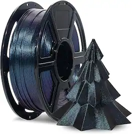 Flashforge - HS PETG 1.75mm High-Speed Filament - 600mm/s, Anti-Tangle, Low Shrinkage, Fits Most 1.75mm 3D Printers - Burnt Titanium