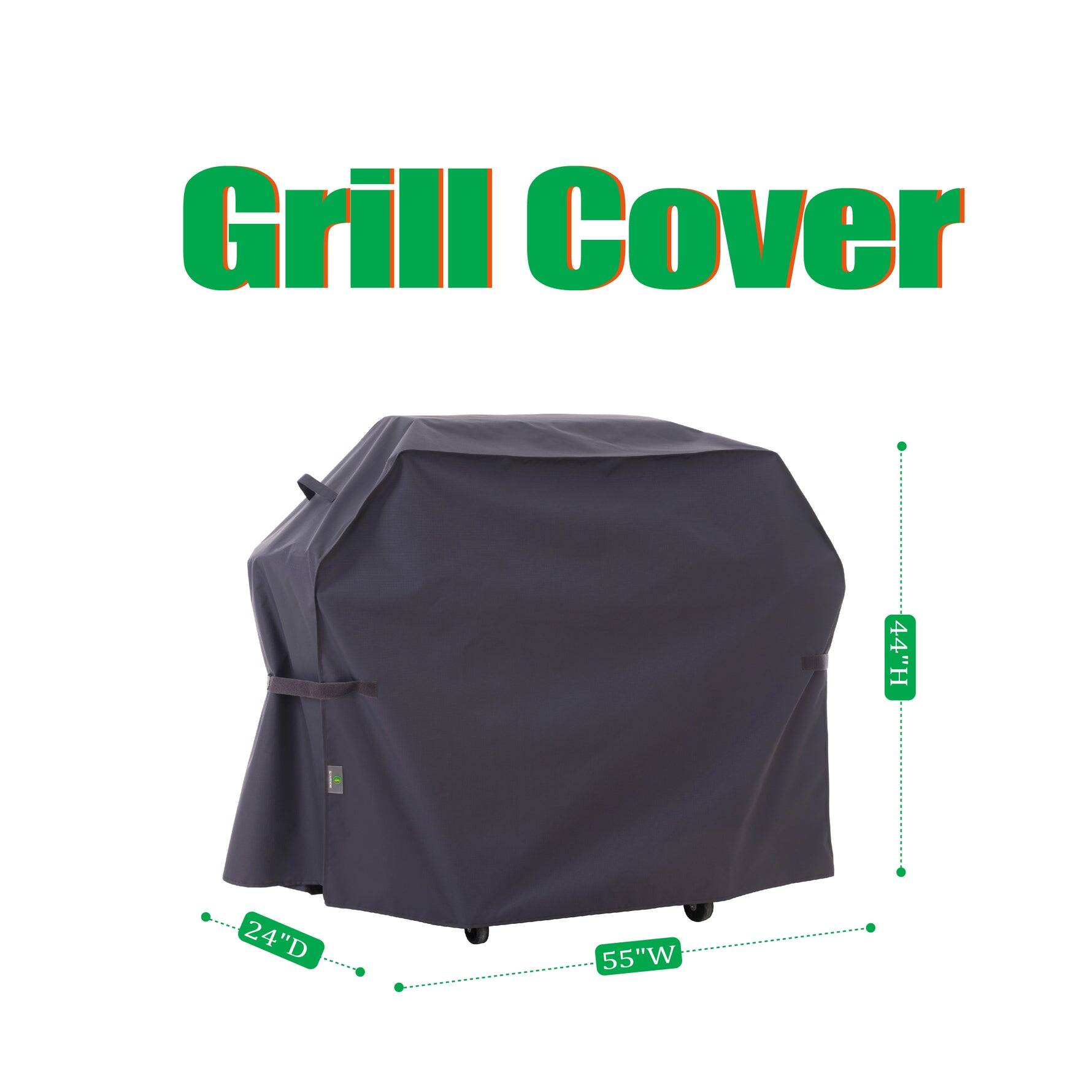 Grill Cover

44"H x 24"D x 55"W