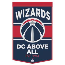 WinCraft - Washington Wizards 24" x 38" Primary Logo Banner - Multicolor