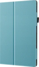 Left. SaharaCase - Bi-Fold Folio Case for Apple iPad 10.2 (8th Generation 2020 and 9th Generation 2021) - Aqua.