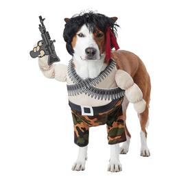 California Costumes - Action Hero Dog Costume | Small - Green