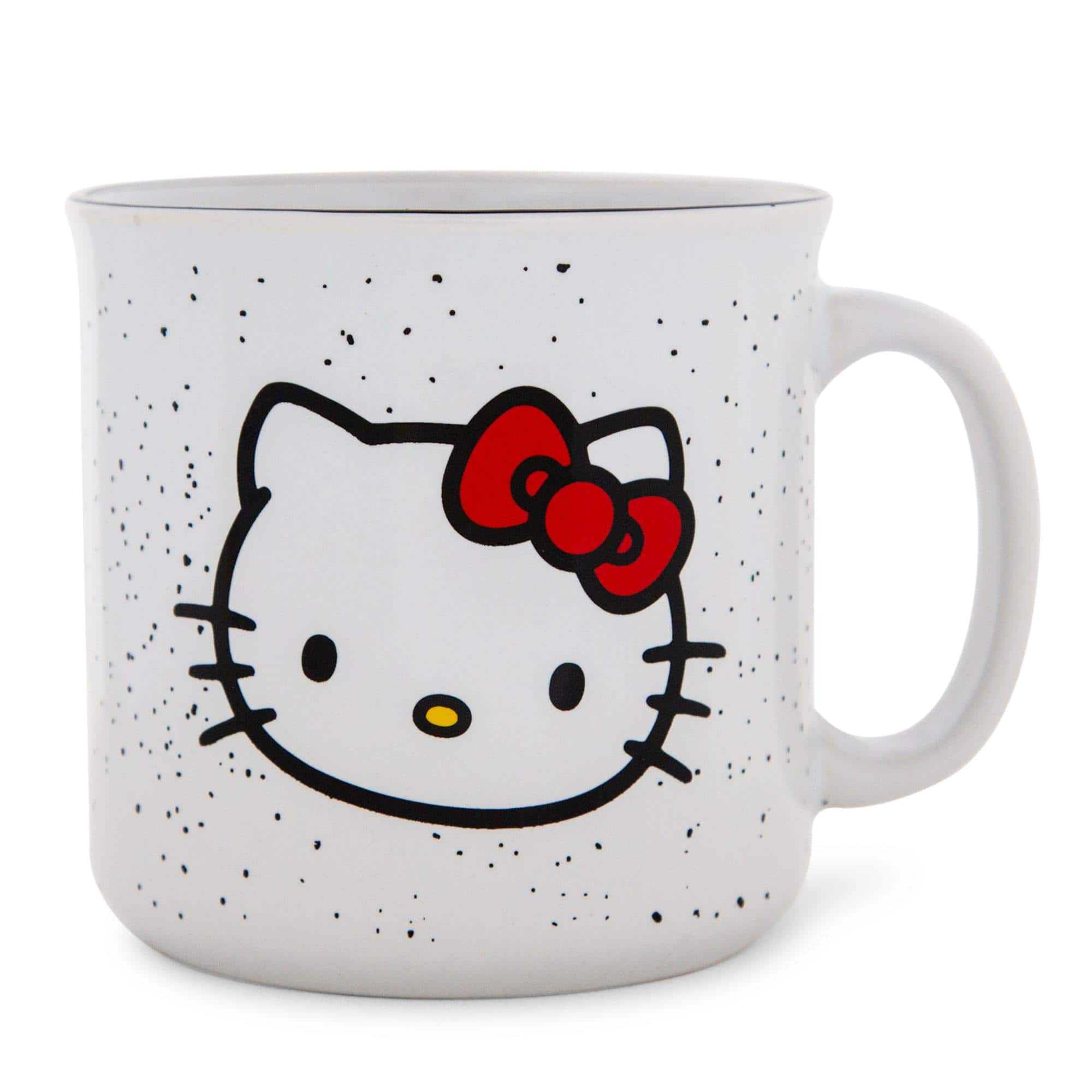 Silver Buffalo - Sanrio Hello Kitty Speckled Ceramic Camper Mug | Holds 20 Ounces - Red price history on PriceWatchPro
