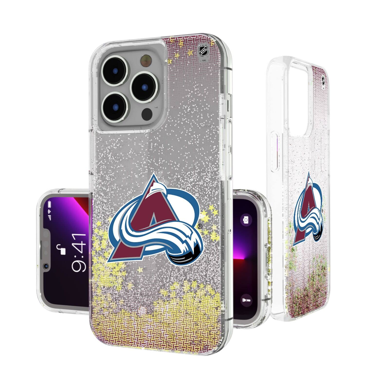 Keyscaper - NHL - Colorado Avalanche Linen Logo iPhone Glitter Case - 15 - Multicolor price history on PriceWatchPro