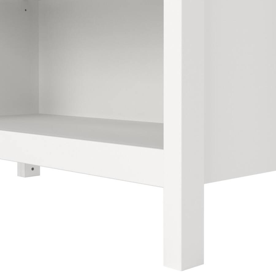 Tvilum Madrid Adjustable 6 Shelf Bookcase, Open Storage Home Office ...